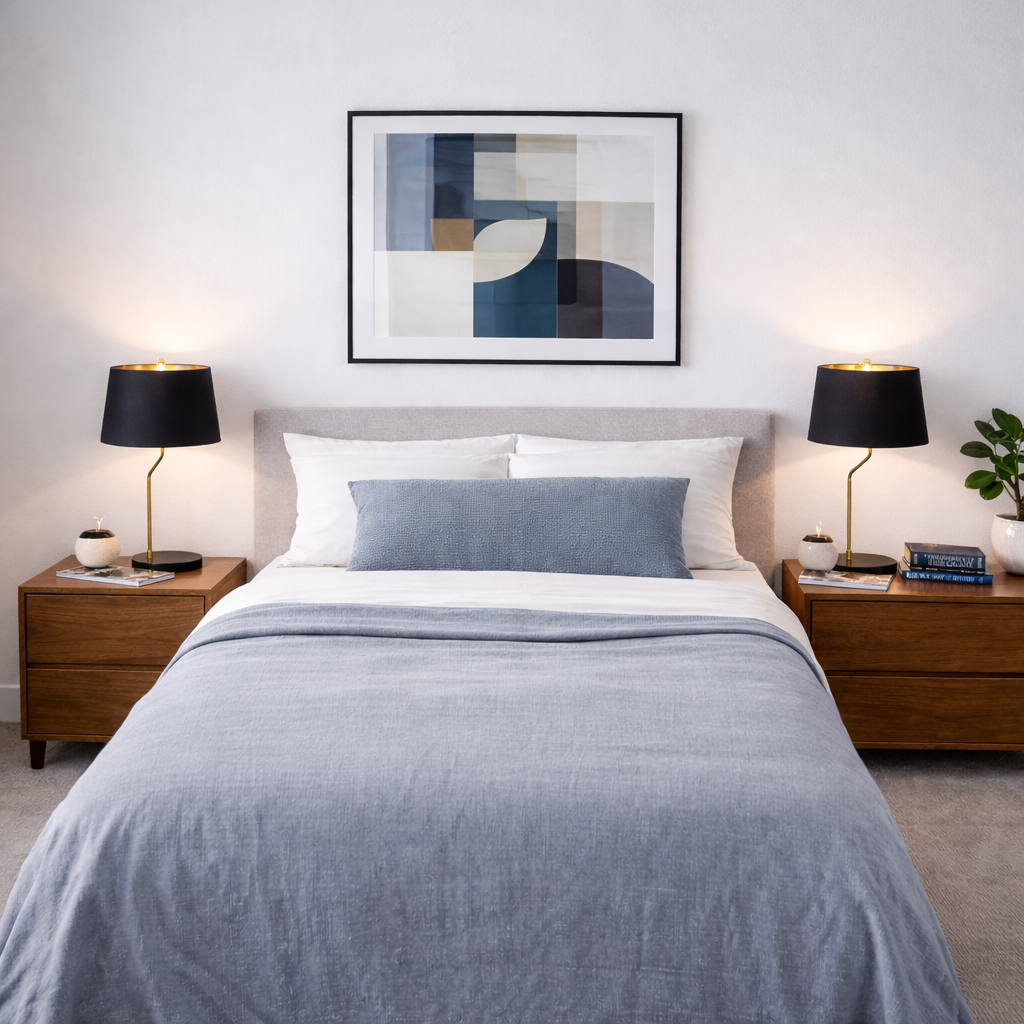 Lustrous Table Lamp - Black outer and Gold inner from Ashcroft Furniture - Luna Furniture