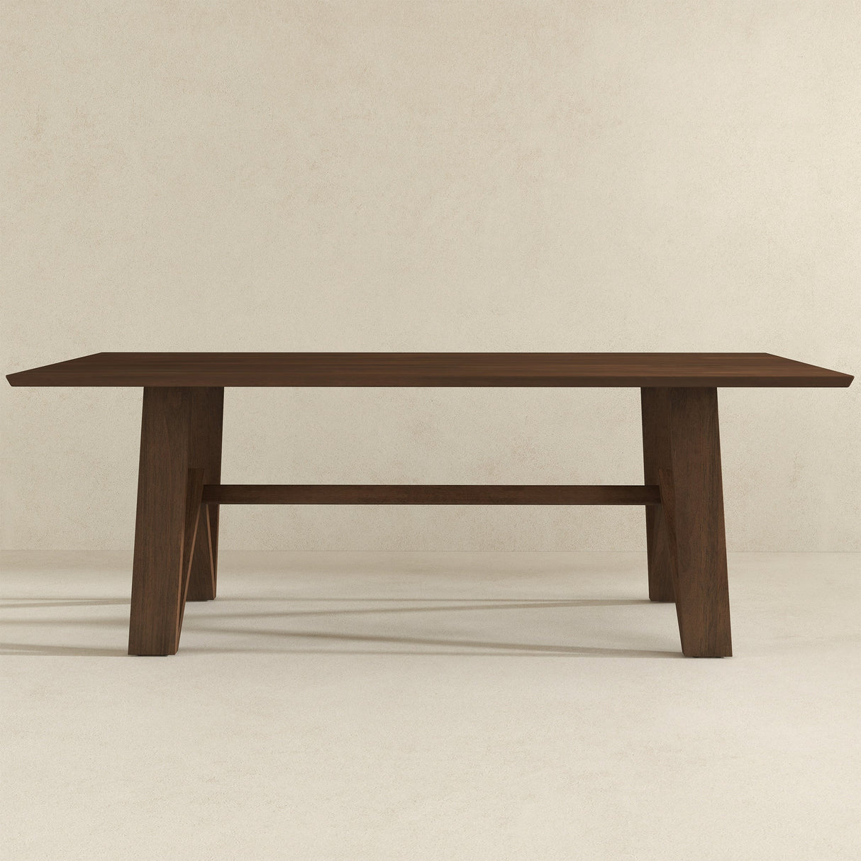 Trimont Walnut Rectangular 78" Solid Wood Dining Table from Ashcroft Furniture - Luna Furniture