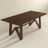 Trimont Walnut Rectangular 78" Solid Wood Dining Table from Ashcroft Furniture - Luna Furniture