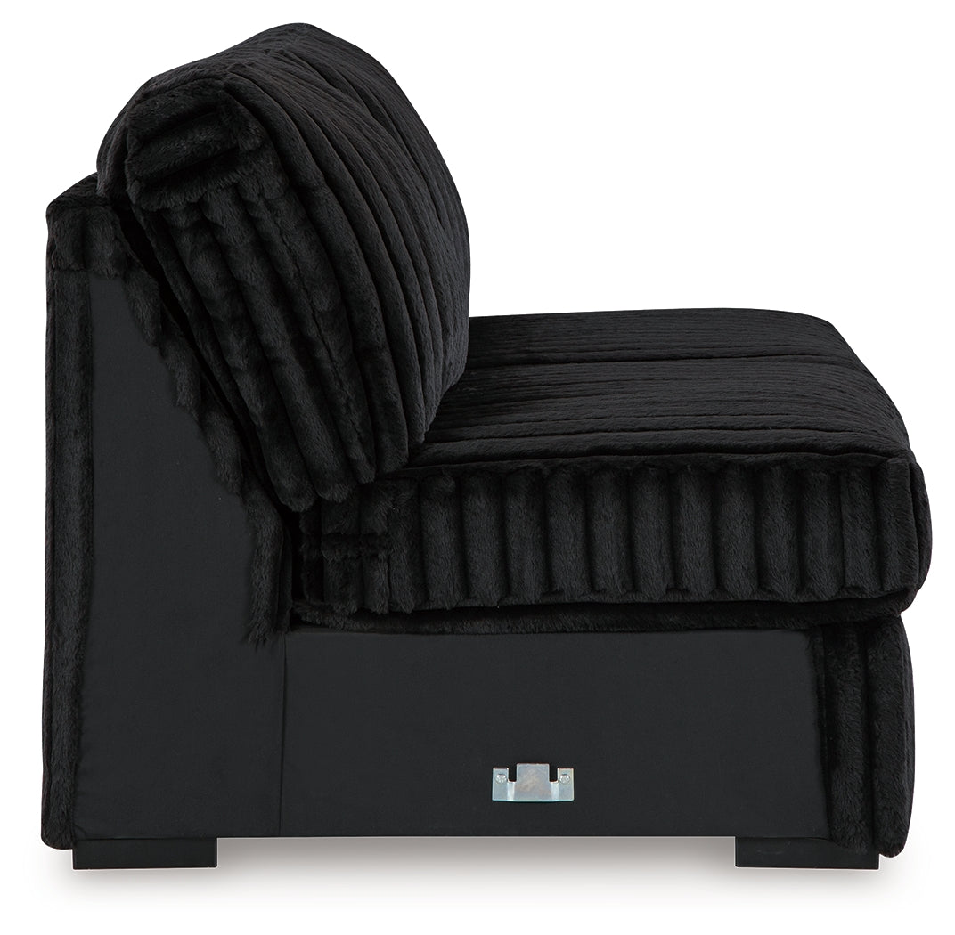 Midnight-Madness 4-Piece Sectional from Ashley - Luna Furniture