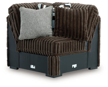 Midnight-Madness Chocolate Wedge from Ashley - Luna Furniture