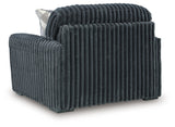 Midnight-Madness Gunmetal Oversized Chair from Ashley Furniture - Luna Furniture