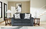 Midnight-Madness Gunmetal Living Room Set from Ashley Furniture - Luna Furniture