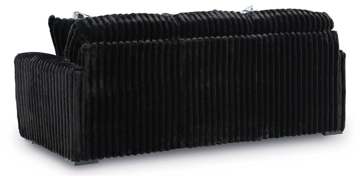 Midnight-Madness Onyx Sofa and Loveseat from Ashley - Luna Furniture
