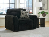 Midnight-Madness Onyx Oversized Chair from Ashley - Luna Furniture