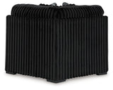 Midnight-Madness Onyx Wedge from Ashley - Luna Furniture