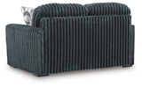 Midnight-Madness Gunmetal Sofa and Loveseat from Ashley Furniture - Luna Furniture