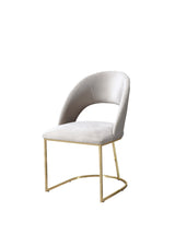 Milena Ivory Dining Chair from Nova Furniture - Luna Furniture