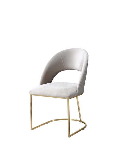 Milena Ivory Dining Chair from Nova Furniture - Luna Furniture