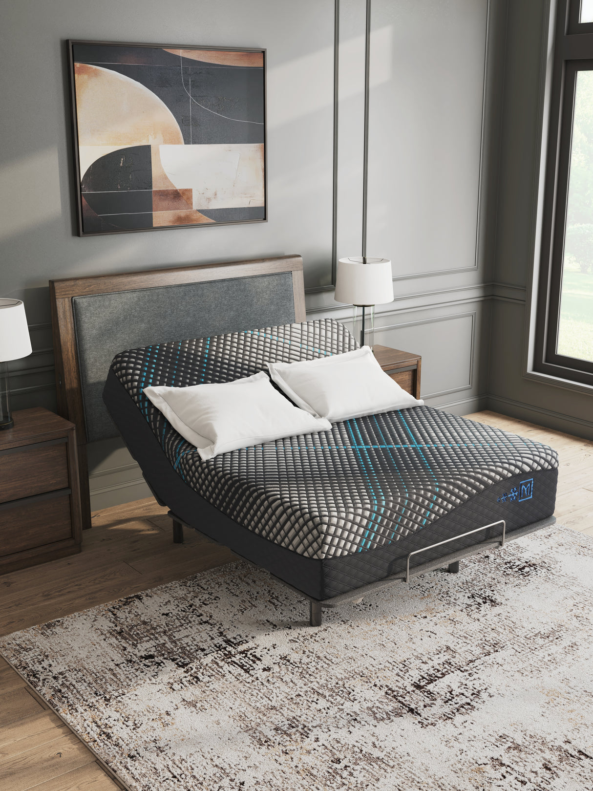 Millennium 2.0 Foam 14 Inch Black Queen Mattress from Ashley - Luna Furniture