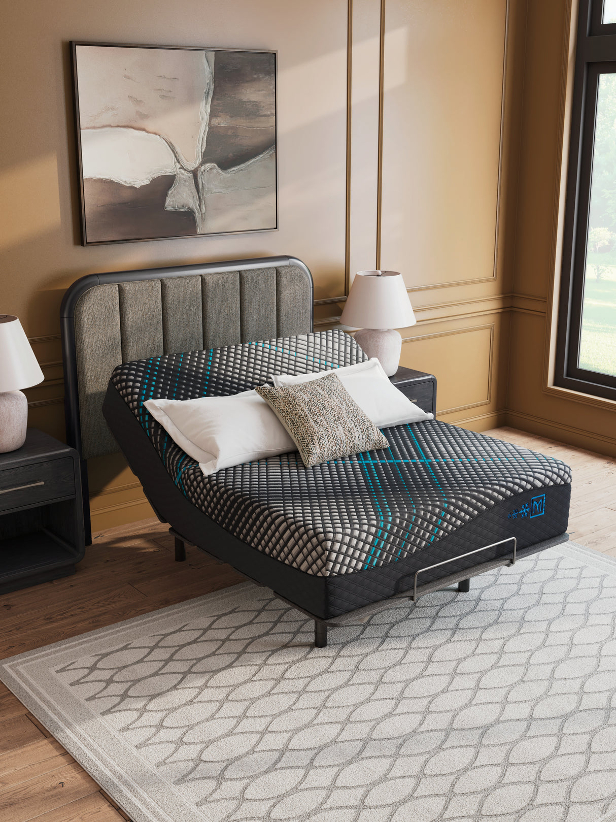 Millennium 2.0 Hybrid 14 Inch Black King Mattress from Ashley - Luna Furniture