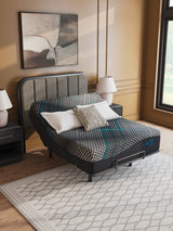 Millennium 2.0 Hybrid 14 Inch Black King Mattress from Ashley - Luna Furniture