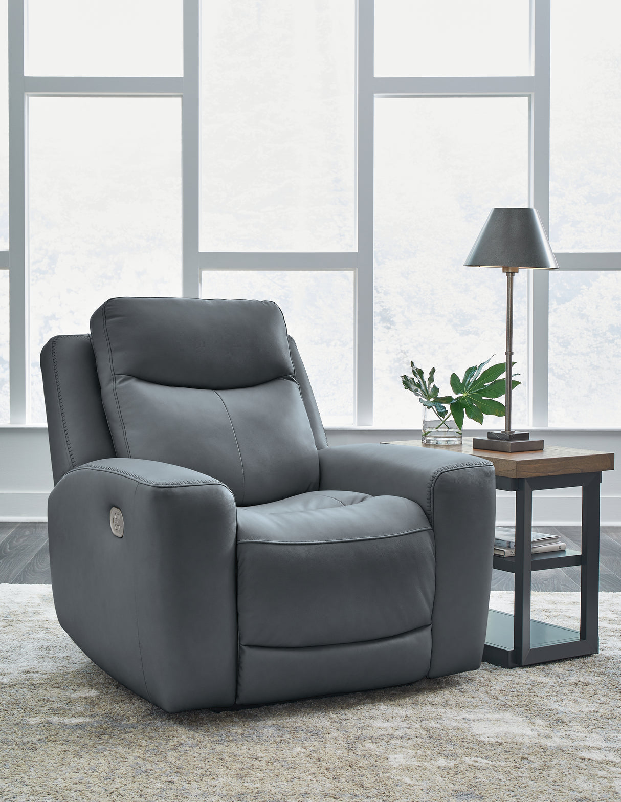 Mindanao Steel Sofa, Loveseat and Recliner from Ashley - Luna Furniture