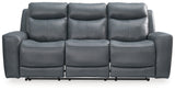 Mindanao Steel Sofa, Loveseat and Recliner from Ashley - Luna Furniture