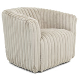 Mira Light Grey Velvet Swivel Chair from Ashcroft Furniture - Luna Furniture