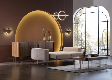 Mirante Beatto Cream Living Room Set from Bellona - Luna Furniture