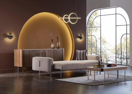 Mirante Beatto Cream Living Room Set from Bellona - Luna Furniture