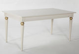 Mistral Opak White/Leather Console/Buffet from Bellona - Luna Furniture