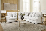 Misty-Lakes Chalk 3-Piece Sectional from Ashley Furniture - Luna Furniture