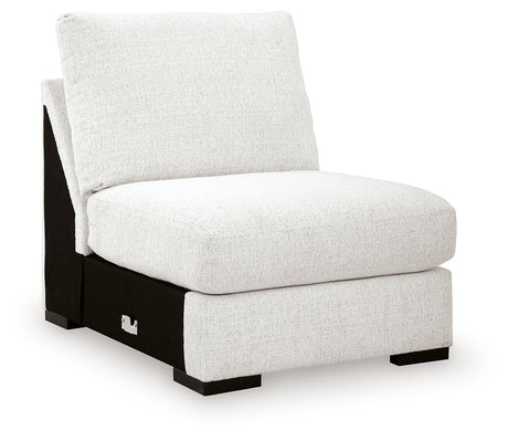 Misty-Lakes Chalk Armless Chair from Ashley Furniture - Luna Furniture
