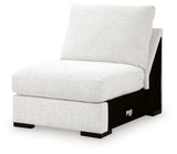 Misty-Lakes Chalk Armless Chair from Ashley Furniture - Luna Furniture