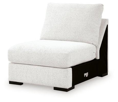 Misty-Lakes Chalk Armless Chair from Ashley Furniture - Luna Furniture