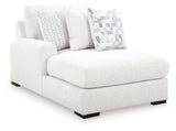 Misty-Lakes Chalk Left-Arm Facing Corner Chaise from Ashley Furniture - Luna Furniture