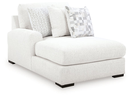 Misty-Lakes Chalk Left-Arm Facing Corner Chaise from Ashley Furniture - Luna Furniture