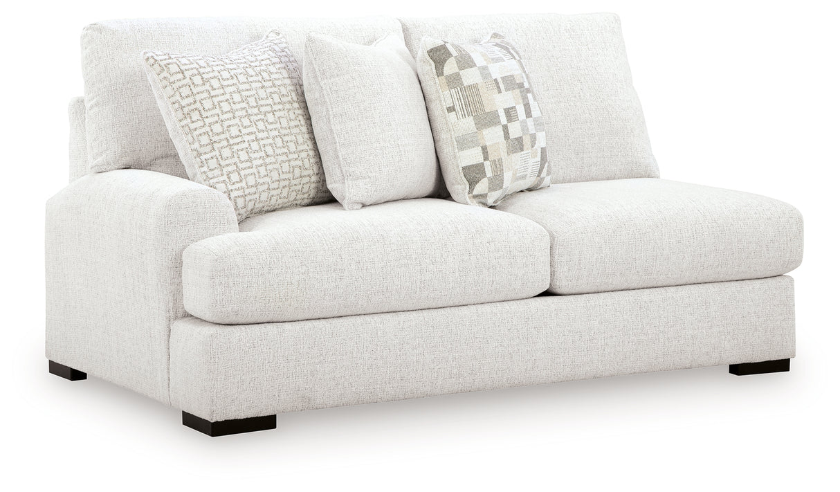 Misty-Lakes Chalk Left-Arm Facing Loveseat from Ashley Furniture - Luna Furniture