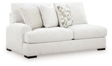 Misty-Lakes Chalk Left-Arm Facing Loveseat from Ashley Furniture - Luna Furniture