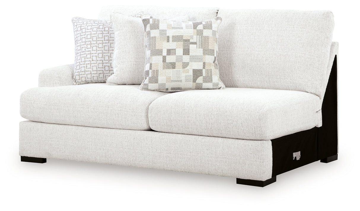 Misty-Lakes Chalk Left-Arm Facing Loveseat from Ashley Furniture - Luna Furniture