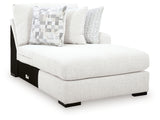 Misty-Lakes Chalk Right-Arm Facing Corner Chaise from Ashley Furniture - Luna Furniture