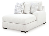 Misty-Lakes Chalk Right-Arm Facing Corner Chaise from Ashley Furniture - Luna Furniture