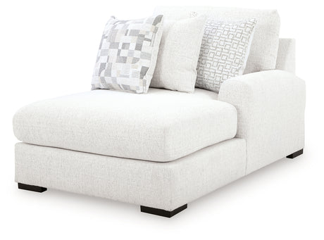 Misty-Lakes Chalk Right-Arm Facing Corner Chaise from Ashley Furniture - Luna Furniture