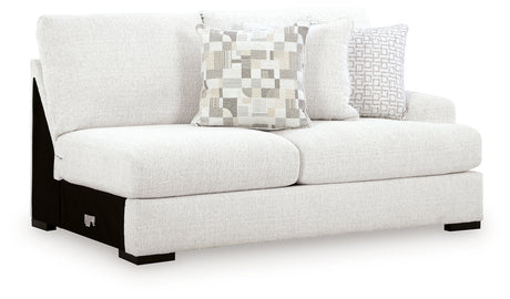 Misty-Lakes Chalk Right-Arm Facing Loveseat from Ashley Furniture - Luna Furniture