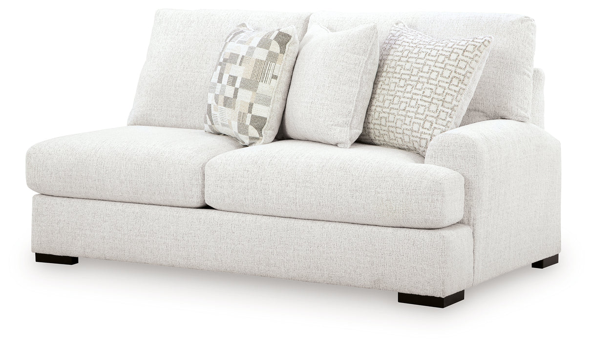 Misty-Lakes Chalk Right-Arm Facing Loveseat from Ashley Furniture - Luna Furniture