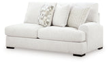 Misty-Lakes Chalk Right-Arm Facing Loveseat from Ashley Furniture - Luna Furniture