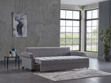 Mocca Koopsi Gray Loveseat from Bellona - Luna Furniture