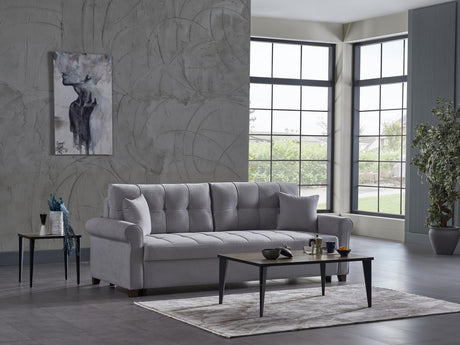 Mocca Koopsi Gray Living Room Set from Bellona - Luna Furniture