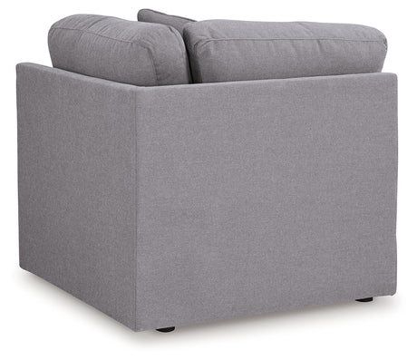 Modmax 4-Piece Sectional and Oversized Accent Ottoman from Ashley - Luna Furniture