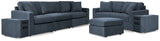 Modmax 4-Piece Sectional Sofa, 3-Piece Sectional Loveseat and Ottoman from Ashley - Luna Furniture