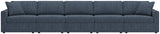 Modmax Blue 5-Piece Sectional from Ashley - Luna Furniture