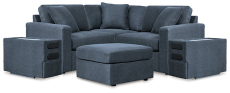 Modmax 5-Piece Sectional with Audio Console and Ottoman from Ashley - Luna Furniture
