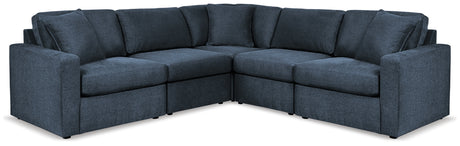 Modmax 5-Piece Sectional with Ottoman in Ink from Ashley - Luna Furniture