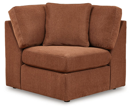 Modmax 8-Piece Sectional with Ottoman in Spice from Ashley - Luna Furniture