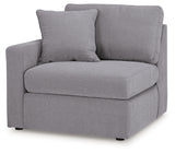 Modmax Granite 3-Piece Sectional Sofa, 2-Piece Sectional Loveseat and Swivel Glider Recliner from Ashley - Luna Furniture