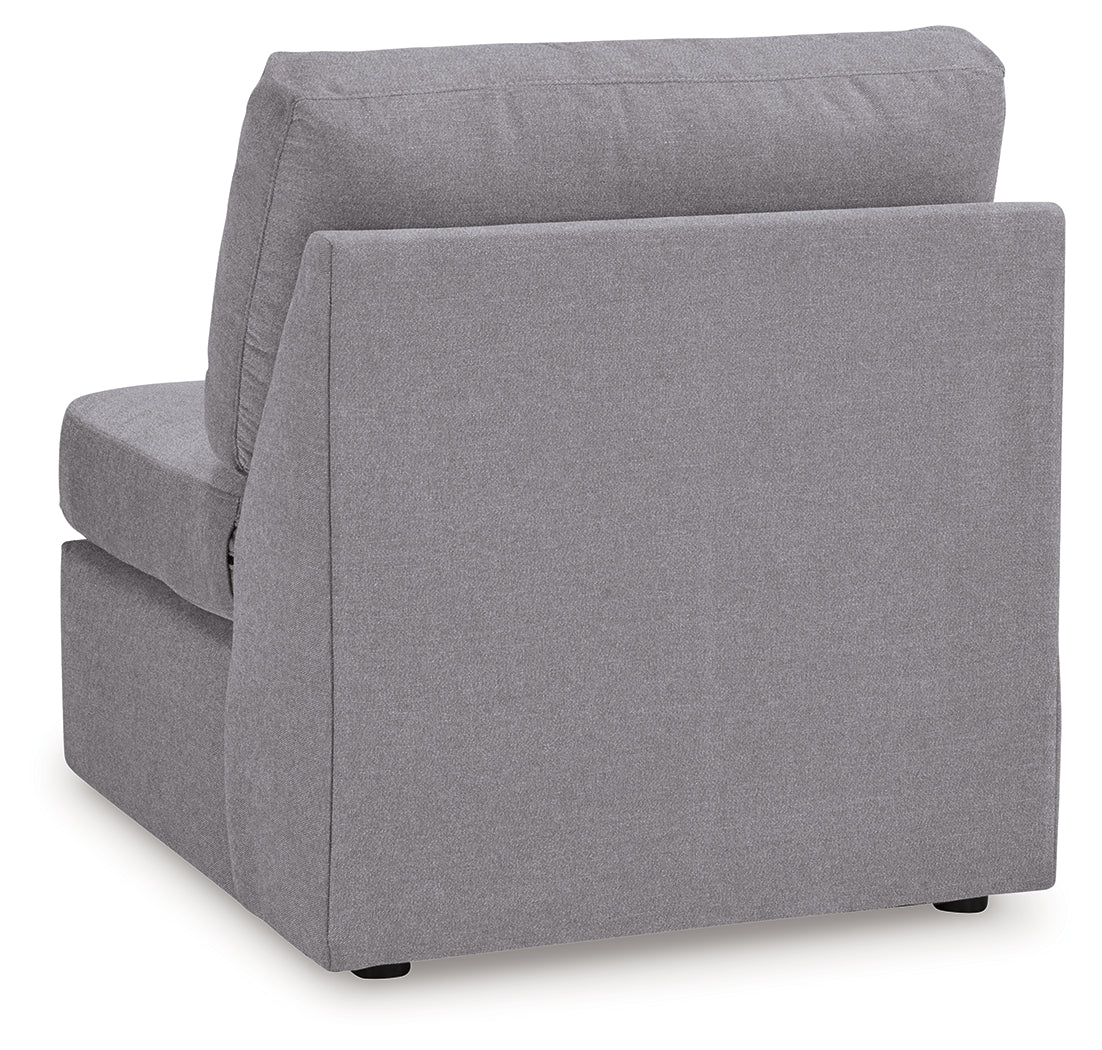 Modmax Granite Armless Chair from Ashley - Luna Furniture