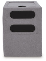 Modmax Granite Console with Audio System from Ashley - Luna Furniture