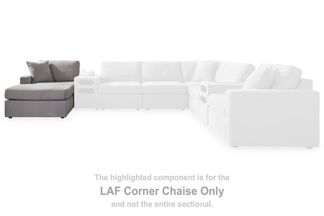 Modmax Granite Left-Arm Facing Corner Chaise from Ashley - Luna Furniture