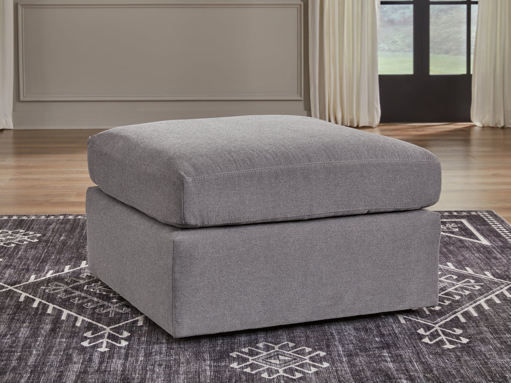 Modmax Granite Oversized Accent Ottoman from Ashley - Luna Furniture
